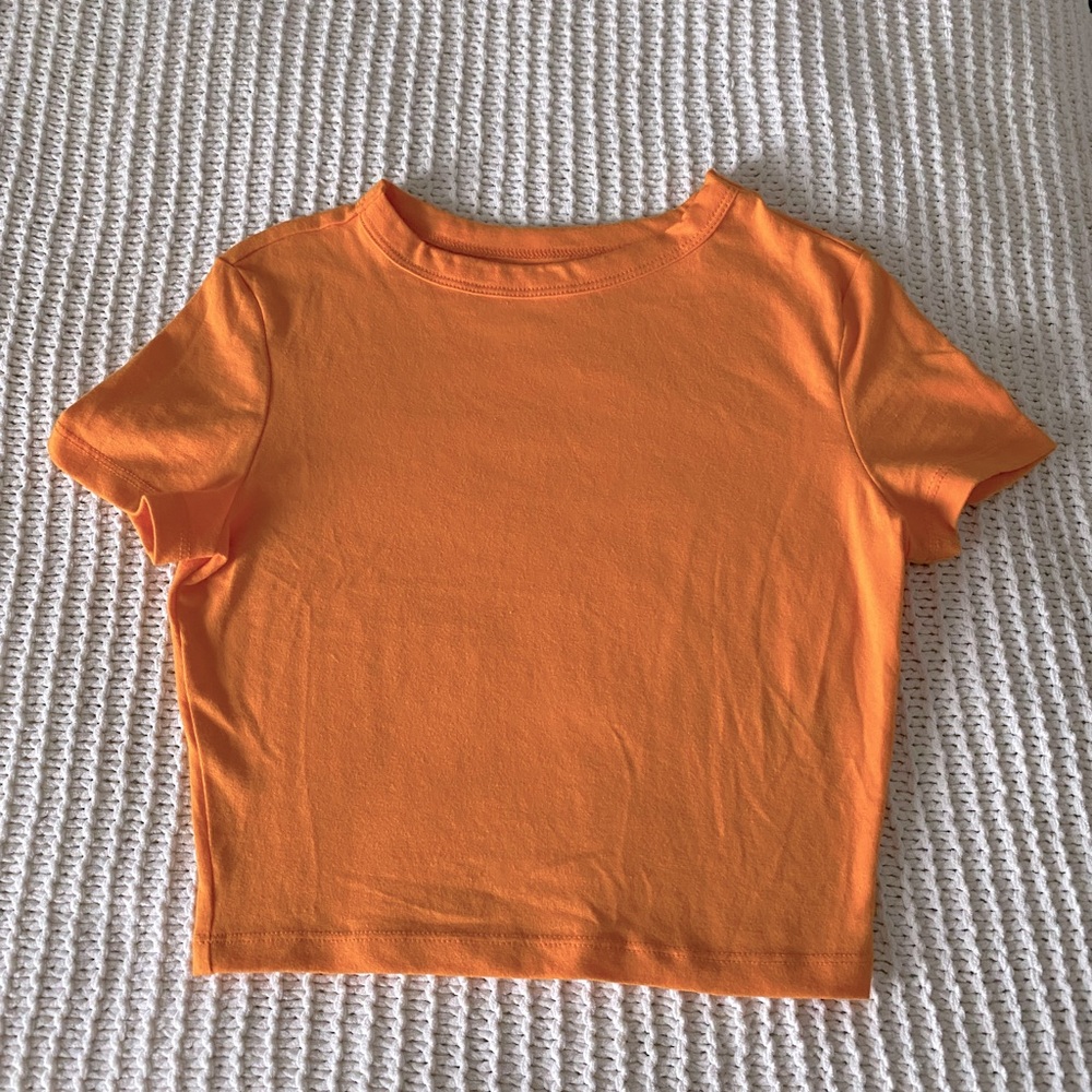 Orange Tank Top